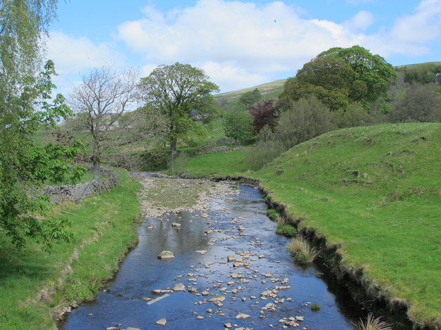 The River East Allen north of the Corn Mill