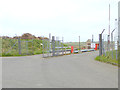 Entrance to Bossack Landfill Site