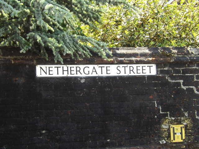 Nethergate Street sign