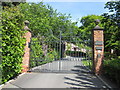 Gates to Crossley Park