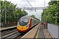 Virgin Class 390, 390020 "Virgin Cavalier", platform 1, Cheadle Hulme railway station