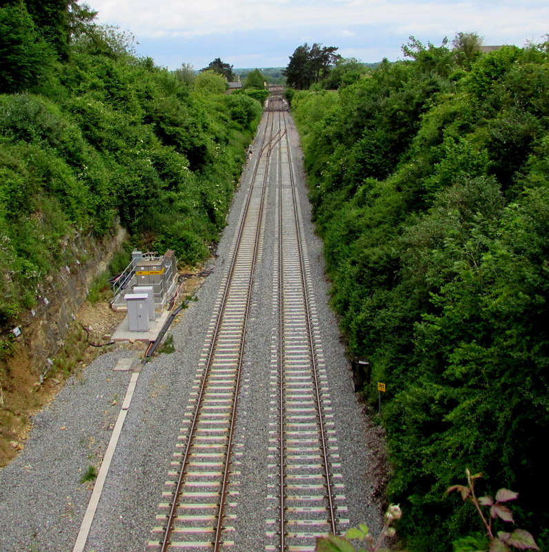 Railway Between Tunnel And Bridge,... © Jaggery Cc-by-sa/2.0 ...