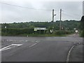 Junction of Crackley Lane and Leycett Lane