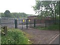 Electricity substation on Scot Hay Road