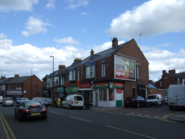 Shops on Chester Road (A183)