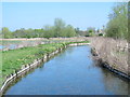 The New River immediately east of Chadwell Spring