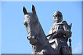 Statue of Robert the Bruce at Bannockburn 