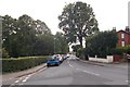 Church Lane - viewed from Sandbed Lane