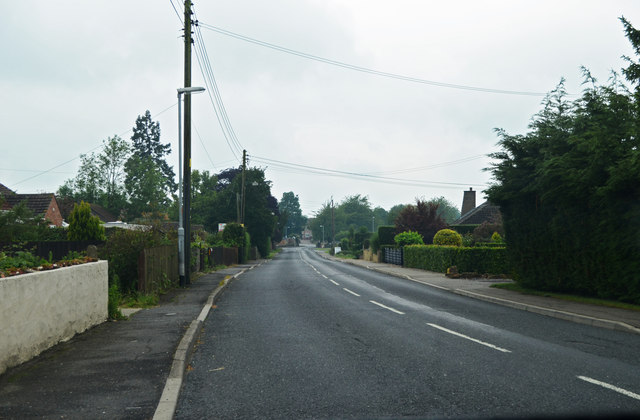 Sleaford Road, Cranwell © Julian P Guffogg :: Geograph Britain and Ireland