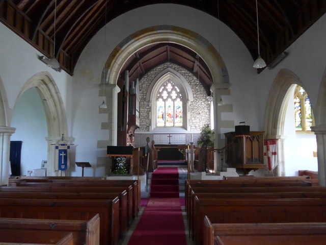 Inside All Saints, Kington Magna (3) © Basher Eyre cc-by-sa/2.0 ...