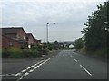 Halmer End: junction of Heathcote Road and Lynsey Close