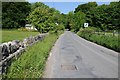 Road approaching Pont Eyarth