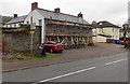 The Woodman under scaffolding, Parkend