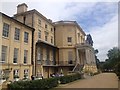 Back of Bentley Priory - terrace and gardens