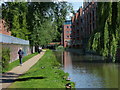 Oxford Canal and towpath in Oxford