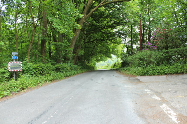 The B725 to Ecclefechan