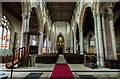 TF0645 : Nave, St Denys' church, Sleaford by J.Hannan-Briggs