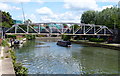 Grandpont footbridge across the River Thames, Oxford