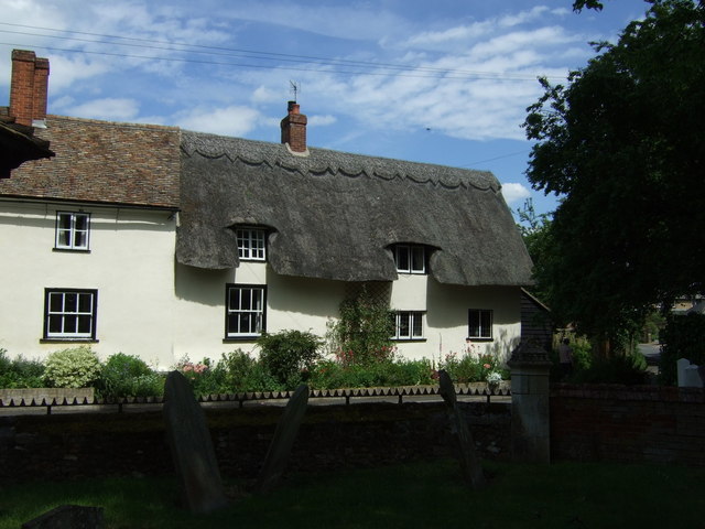 Thatched cottage on Church Street, Great Gransden