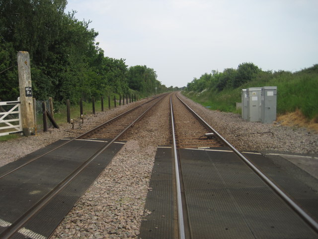 Spinks Lane railway station (site), Norfolk