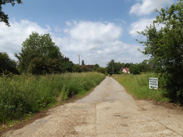 Entrance to Brome Park Farm