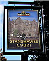 Stanshawes Court name sign, Yate