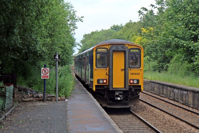 Northern Rail Class 150, 150220, Westhoughton railway station