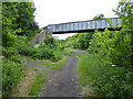 Footbridge over the Leamside Line