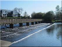 TL3213 : Weir on the River Lea (or Lee) (2) by Mike Quinn