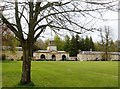 The entrance gatehouse and central green, Wallington, Northumberland