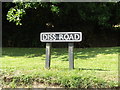 Diss Road sign