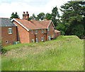 Houses in Hill House Road, Bramerton