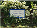 TM1180 : Heywoods Grange Care Home sign by Geographer