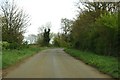 Rural road near Hornton