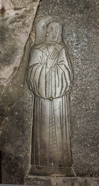 Brass to George Carr, St Denys' church,... © Julian P Guffogg ...