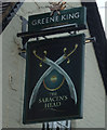 Sign for the Saracen