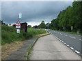 Bus stop and shelter on Painter