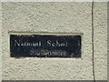 G8493 : Plaque, Mullanmore School by Kenneth  Allen