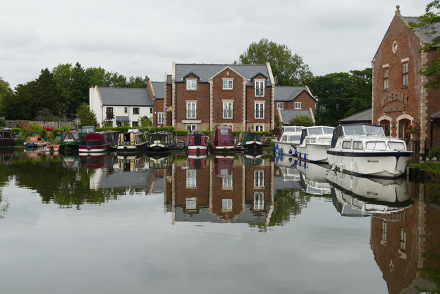 Canal basin reflections