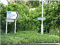 National Cycle Network Route 45 sign post