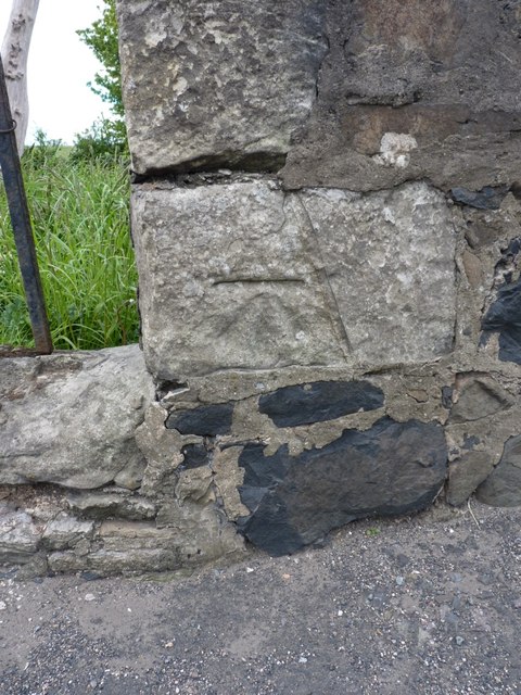 OS benchmark - Upper Largo, wall beside Eagle Gates entrance