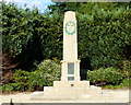 War memorial on Park Street, Bladon