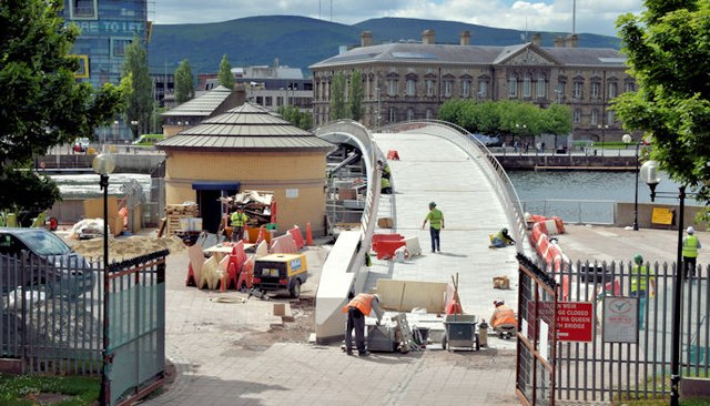 New Lagan weir footbridge, Belfast - June 2015(5)