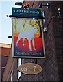 Ye Olde Talbot (3) - new sign, Friar Street, Worcester