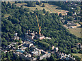 The Star and Garter building from the air