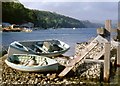 Boats at Lochaline slipway