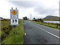 B9001 : 35 MPH / MFU sign, Currynanerriagh by Kenneth  Allen