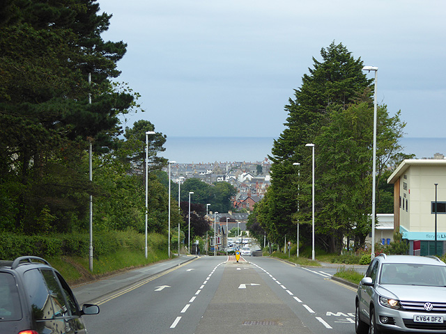 A view over Aberystwyth