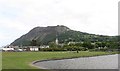 The lower part of Llanfairfechan village