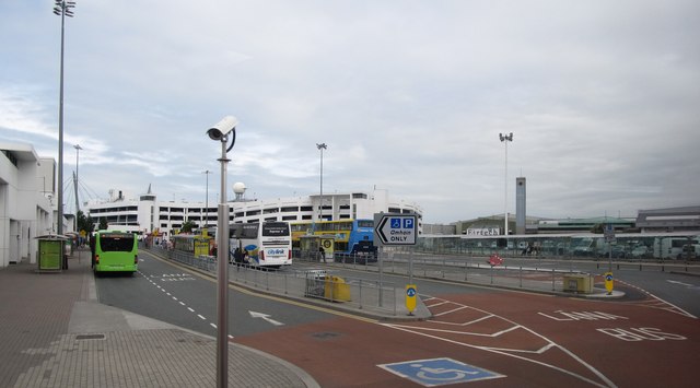 Bus Ranks at Dublin Airport © Eric Jones :: Geograph Britain and Ireland